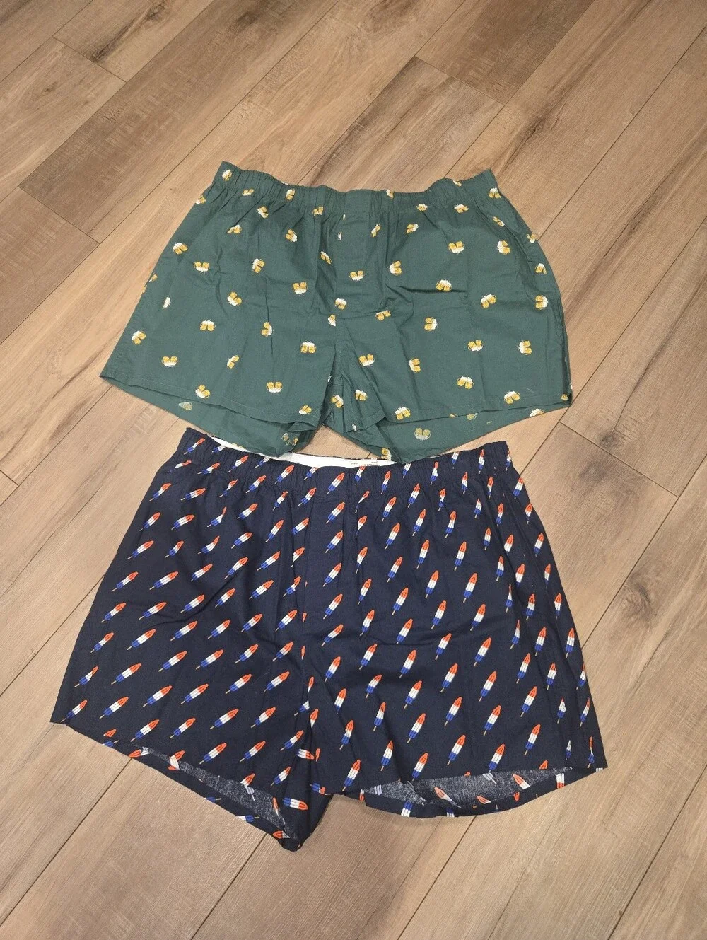 J.Crew Men’s XL Boxer Shorts – 100% Cotton 2 Piece NEW